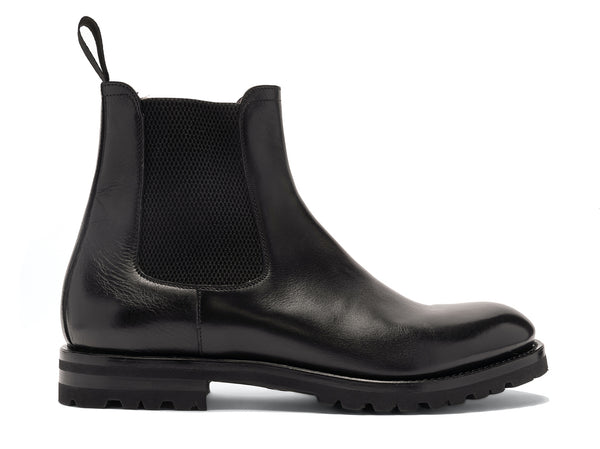 Boots GARIBALDI in Black Leather    GW - bvmilano.com