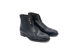 COMO Black Leather - bvmilano.com