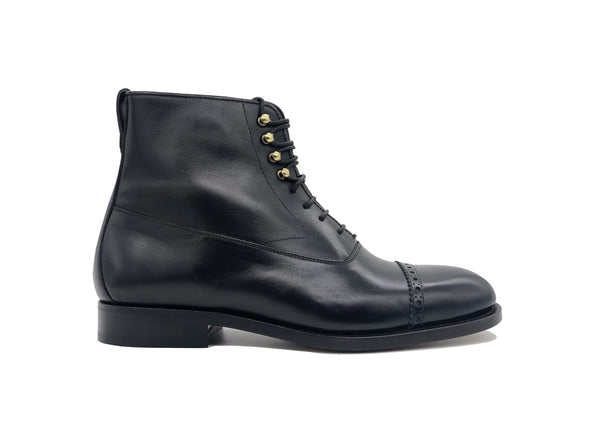 COMO Black Leather - bvmilano.com
