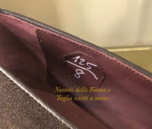 PONTACCIO in Barolo Leather - Leather Sole - bvmilano.com